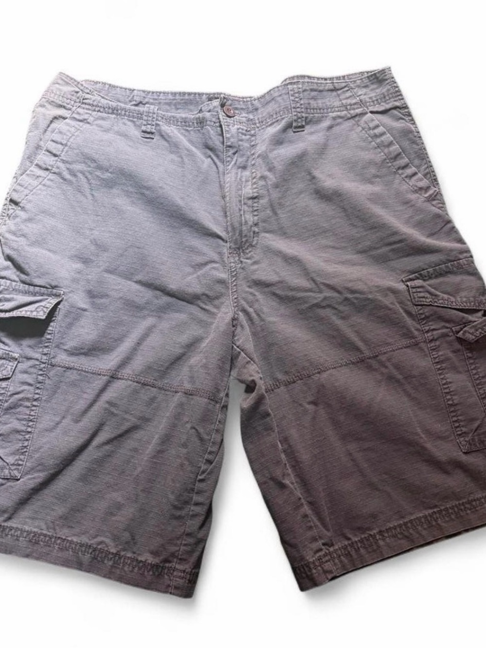 London Fog Men's Gray Cargo Shorts